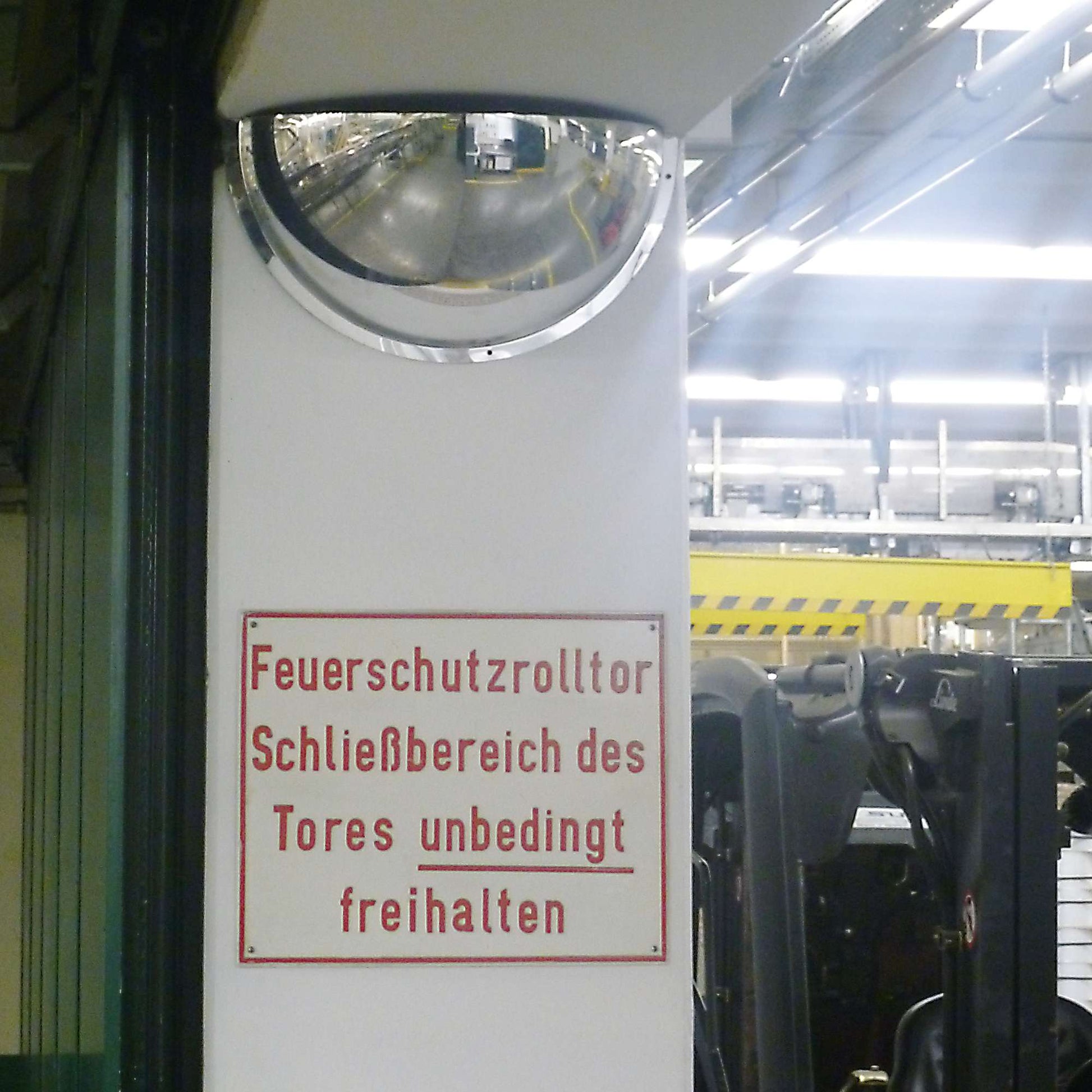 PANORAMA 180° Drei-Wege-Spiegel - Beschilderung Zentgraf