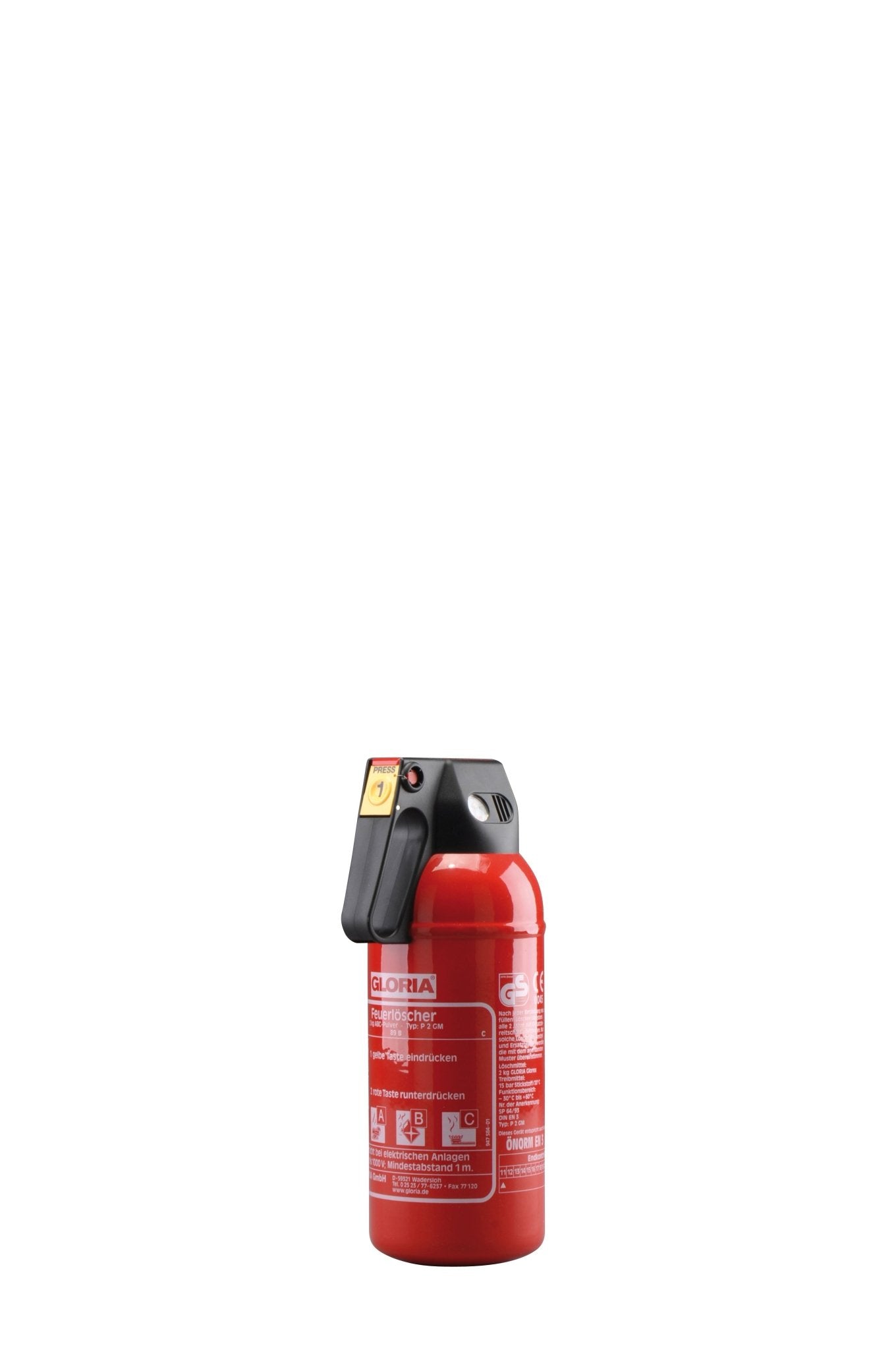 Autofeuerlöscher mit Kfz.-Halter - Beschilderung Zentgraf
