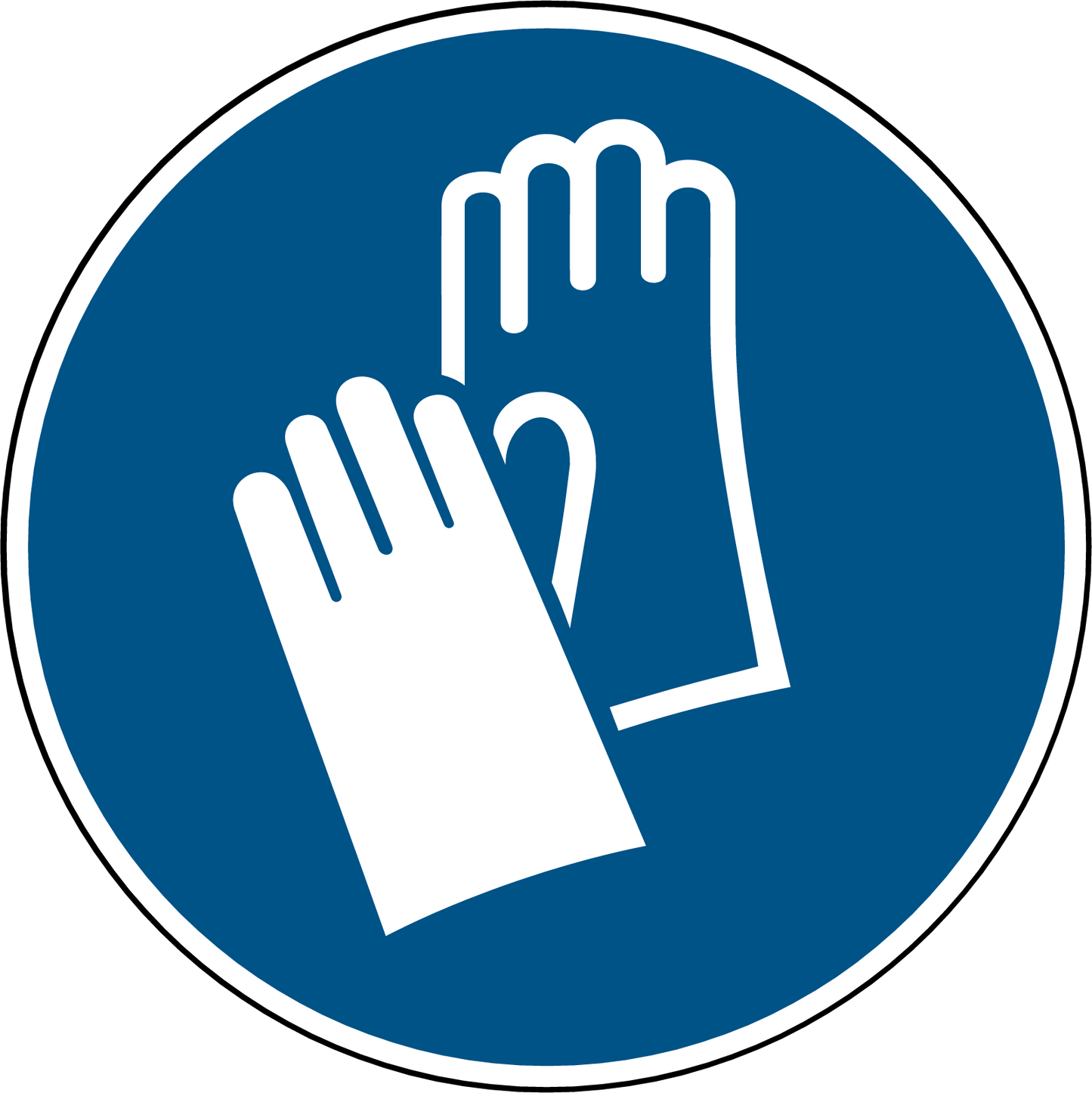 Handschutz benutzen Ø 200 mm, ASR A1.3/ ISO 7010, M009 - Beschilderung Zentgraf