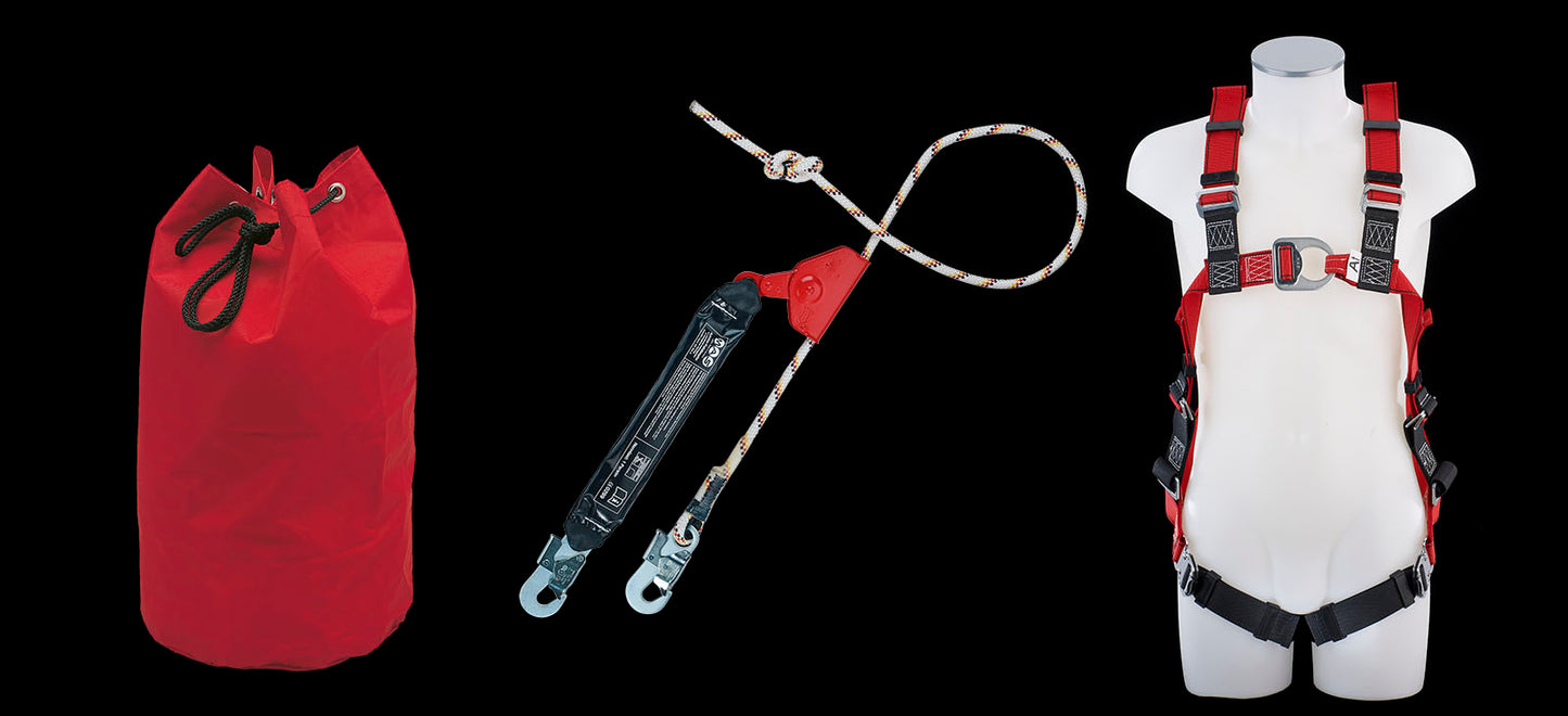 Absturzsicherungsset "Hubarbeitsbühne" MAS - Beschilderung Zentgraf