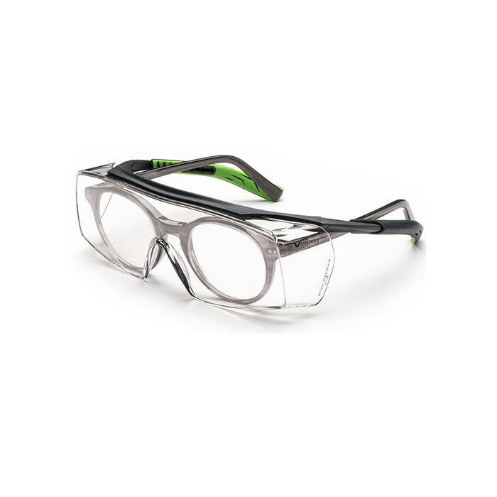 UNIVET 5X7 Überbrille – kratzfest & beschlagfrei für Brillenträger - Beschilderung Zentgraf
