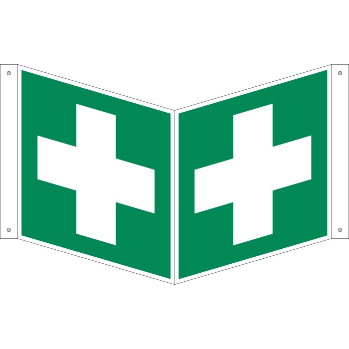 Erste Hilfe, 200x200 mm, ASR A1.3/ ISO 7010, E003 - Beschilderung Zentgraf