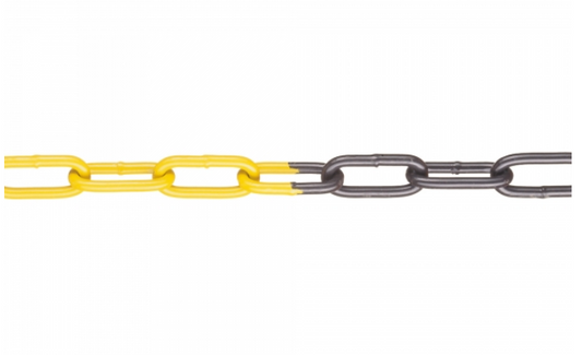 M-FERRO-Signalkette schwarz-gelb – 15 m