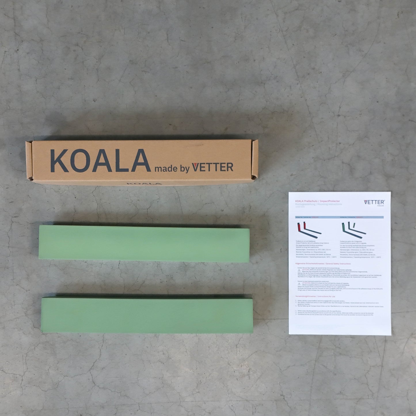 KOALA Prallschutz (2er Set) - Beschilderung Zentgraf