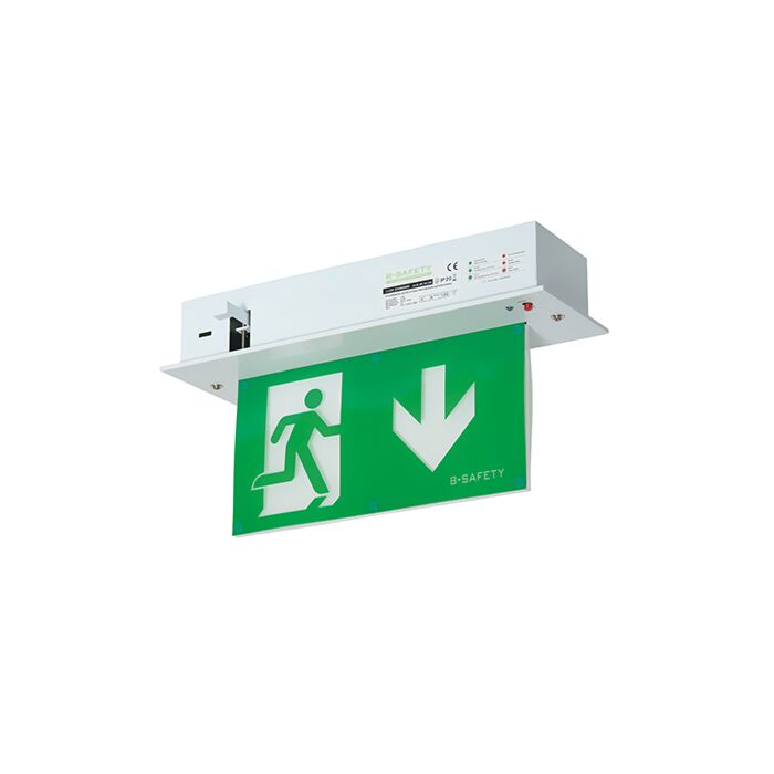 Sicherheitsbeleuchtung - modernem Design - L-LUX STANDARD - Beschilderung Zentgraf