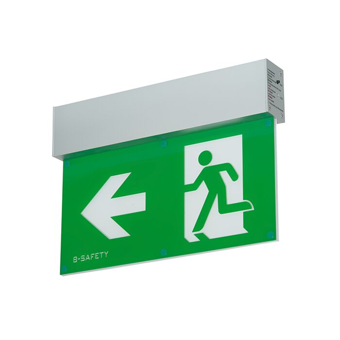 Sicherheitsbeleuchtung - modernem Design - L-LUX STANDARD - Beschilderung Zentgraf