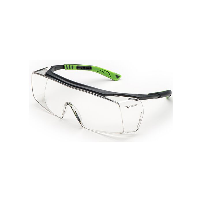 UNIVET 5X7 Überbrille – kratzfest & beschlagfrei für Brillenträger - Beschilderung Zentgraf