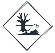 Gefahrgutaufkleber - Umweltgefährdende Stoffe - Polyethylen - Beschilderung Zentgraf